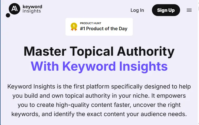 Keyword Insights