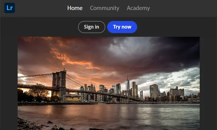 Adobe Photoshop Lightroom